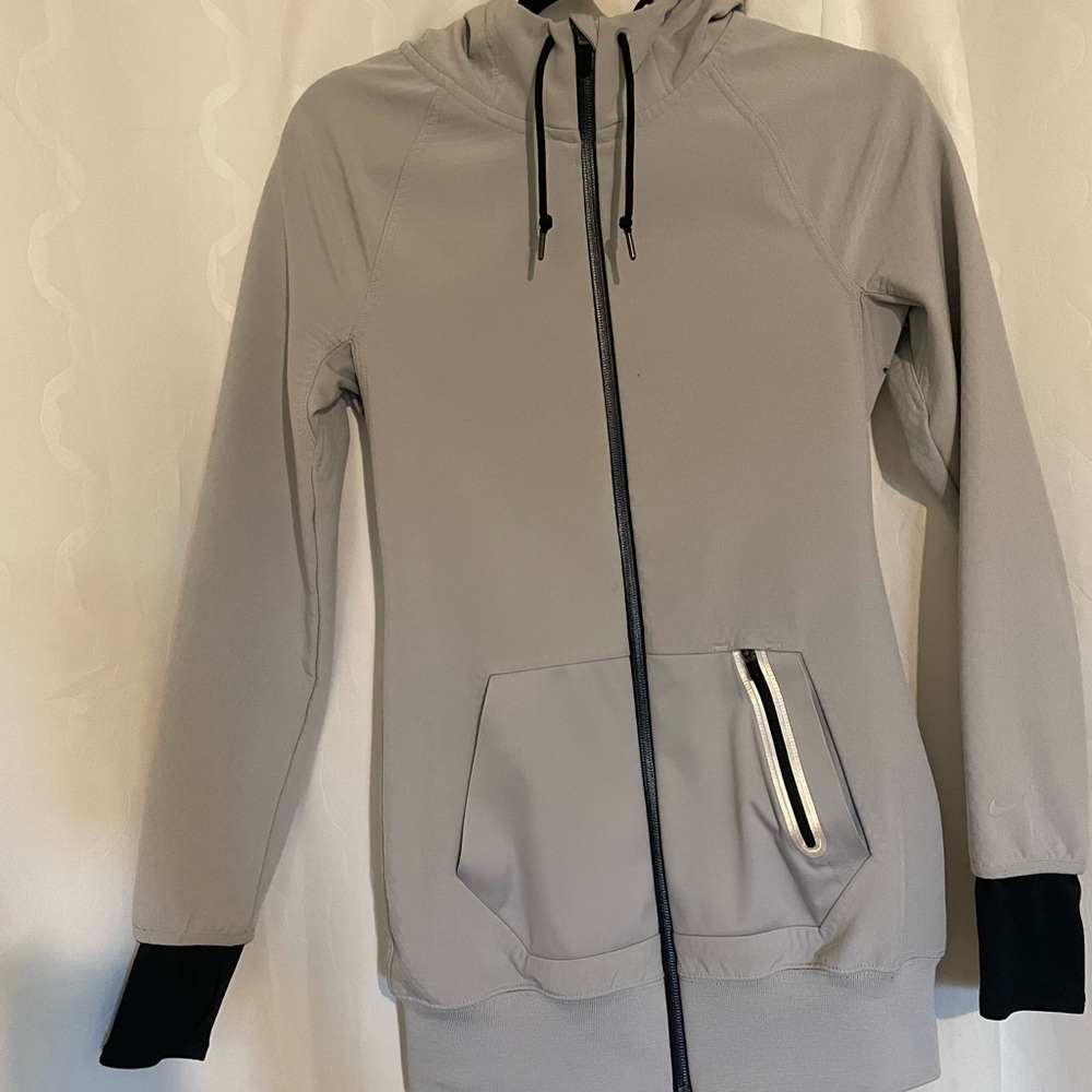 Nike lined long jacket